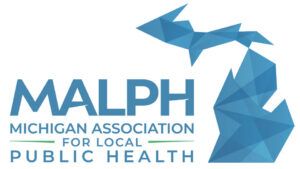 Michigan Association for Local Public Health with map of michigan