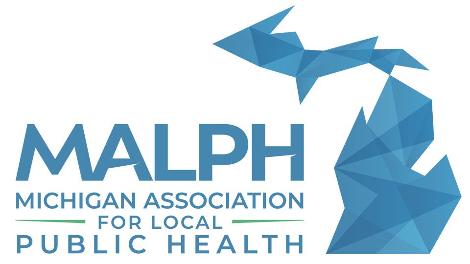 Michigan Association for Local Public Health with map of michigan