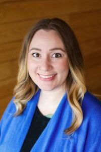 Headshot of speaker, Emily Lian, professional woman with a pleasant smile
