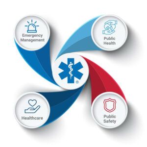 EMS Pinwheel graphic